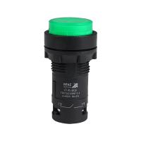 Кнопка с подсветкой OptiSignal Compact D22 С7-PL-B310 зел. 1НО 24В AC/DC XB7NW33B1 КЭАЗ 362090