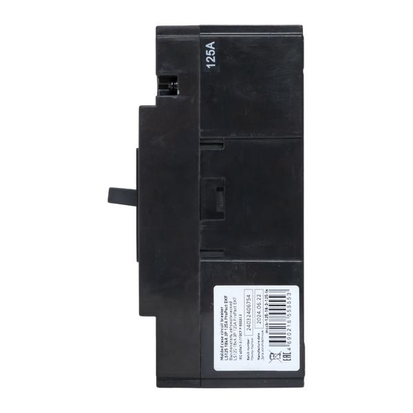 Выключатель автоматический 3п 125А 18кА LS150 ProPact EKF mccb-125-18-3-125-ls