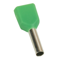 Наконечник штыревой втулочный под два провода НШвИ2 OptiKit T-Shv2-PVC- 1.0-8 (уп.100шт) КЭАЗ 278045