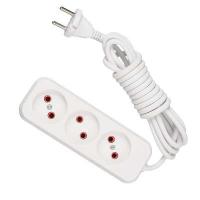 Удлинитель 3х5м без заземл. 10А IP20 LEZARD 720-0305-303