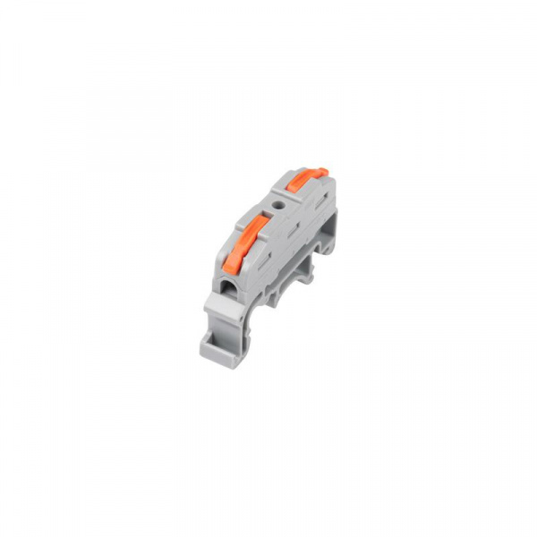 Клемма монтажная СМК PTC-1P 4211 DIN BL/4 450В 32А 0.08-2.5(4.0)кв.мм JazzWay 5073647