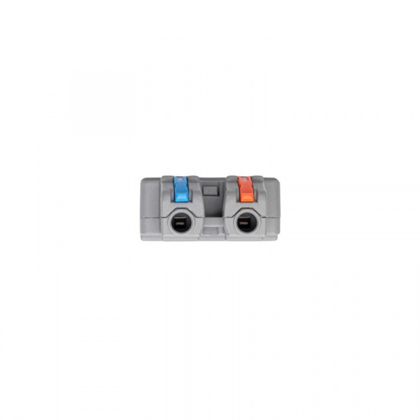Клемма монтажная СМК PTC-2P 4226 BL/2 450В 32А 0.08-2.5(4.0)кв.мм JazzWay 5073784