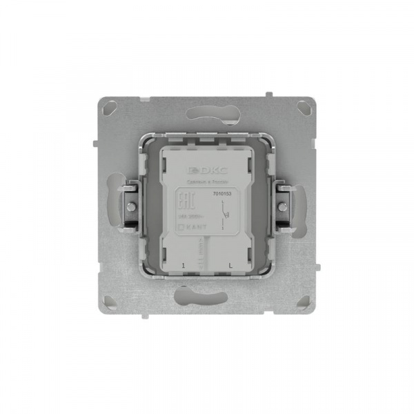 Кнопка 1-кл. KANT бел. песок DKC 7010153