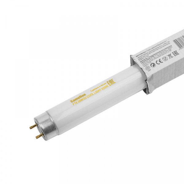 Лампа люминесцентная FT8-30W/33 30Вт T8 4200К G13 Camelion 5876