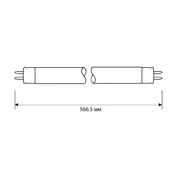 Лампа люминесцентная FT4-20W/54 20Вт T4 6500К G5 Camelion 3373