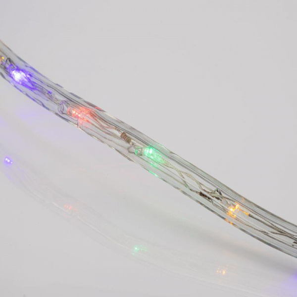 Шнур светодиодный Дюралайт фиксинг 2Вт 24LED/м мультиколор (RYGB) 25м Neon-Night 121-328-14