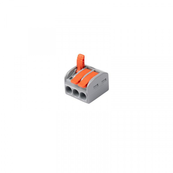 Клемма монтажная СМК PTC-3P 463 BL/3 450В 41А 0.5-6.0кв.мм JazzWay 5073845