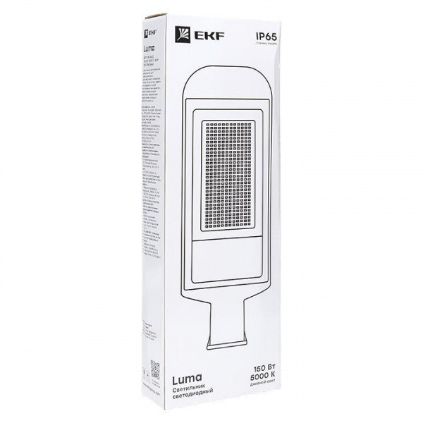 Светильник светодиодный консольный ДКУ-8004-Д 150Вт 5000К IP65 PROxima EKF SLL-8004-150-5000