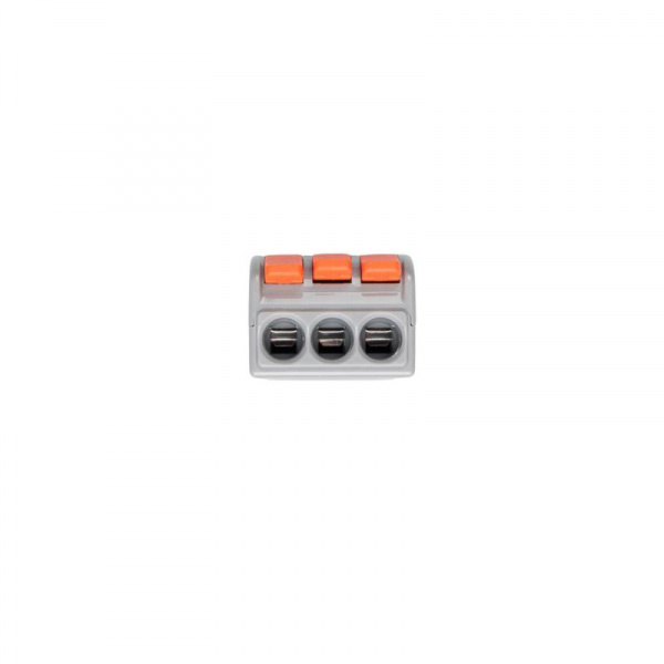 Клемма монтажная СМК PTC-3P 463 BL/3 450В 41А 0.5-6.0кв.мм JazzWay 5073845