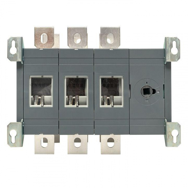 Рубильник 3п 800А реверсивный без рукоятки управления TwinBlock EKF tb-s-800-3p-rev